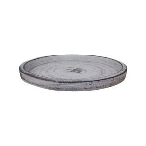 Northcote Pottery 35cm Antique White Café Saucer
