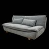 TOPONE Sailboat Fabric Sofa Bed Convertible Sofa Bed for Apartments, Guest Rooms & Modern Living Spaces - Grey
