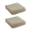 2PK Christy Cirrus Hand Towel Combed Cotton 450GSM Fast Drying Latte