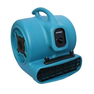 XPower 700W Multipurpose Heavy Duty Floor Drying Fan Air Mover 45x47cm Blue