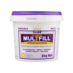 Earl's 2kg White MulTfill Ready To Use Filler