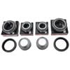 2x Standard Trailer Wheel Bearing Kits With Dustcaps For Ford Axles L68149/10 And Lm12749/10 - Bearing Kit | Axles | Wheel