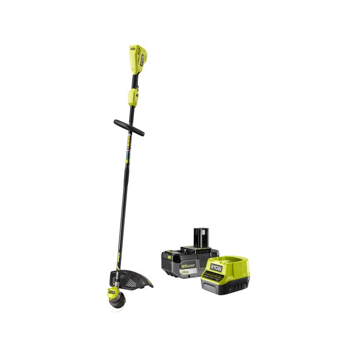 Ryobi 18V ONE+ HP 38cm Brushless Whisper Line Trimmer 5.0Ah Kit