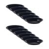 12x Partyware Oval Shaped Serving Tray Serveware 400x275mm Assorted