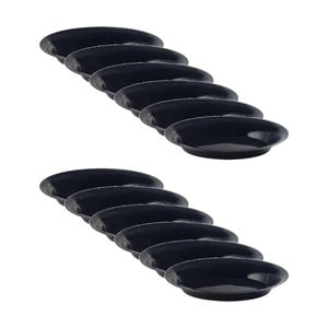 12x Partyware Oval Shaped Serving Tray Serveware 400x275mm Assorted