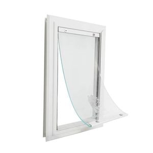 La Luna Pet Care - Small - White - Aluminium Premium Pet Door