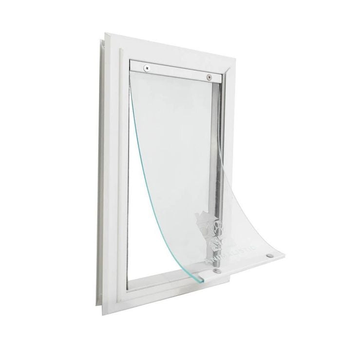 La Luna Pet Care - Small - White - Aluminium Premium Pet Door