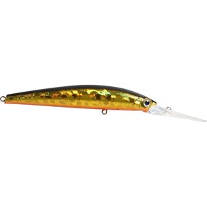 Atomic Hardz Slim Twitcher Deep 95mm 10.6g Suspending Fishing Lure Gold Wolf