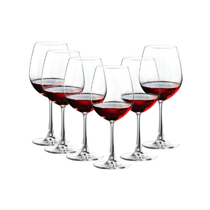 Ocean Madison Bordeaux 600ml Red Wine Glass Set 6