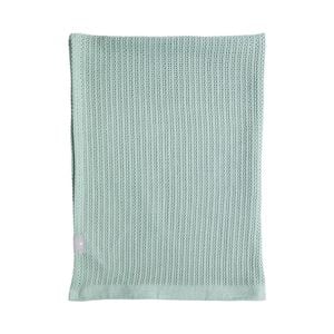 Living Textiles Cotton Cellular Blanket - Sage