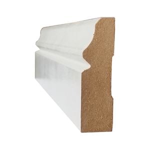 Hume 92 x 18mm 5.4m Moulding White MDF Primed Colonial
