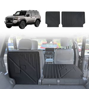 AUSGO Back Seat Protector for Toyota LandCruiser Prado 250 Series 2024-Onwards Kick Mats 2PCS
