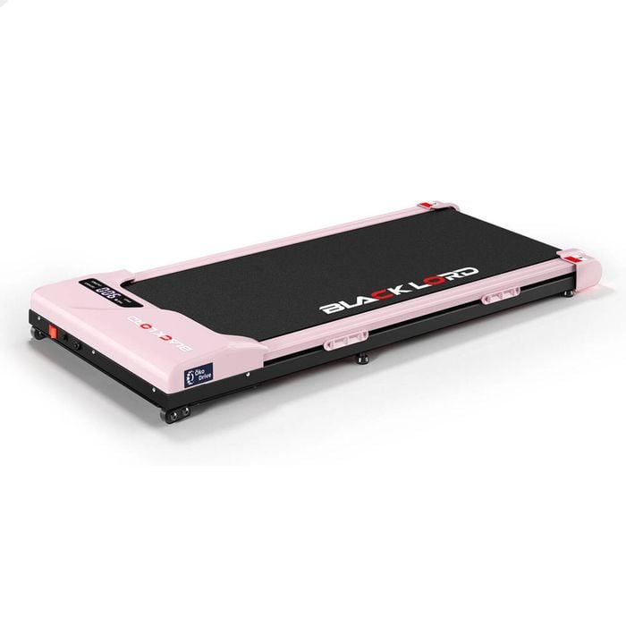 BLACK LORD Treadmill 39cm Belt Walking Pad Incline Pink