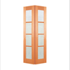 Woodcraft 2040 x 820 x 35mm Internal Bifold Door 4Lite Frosted Glass