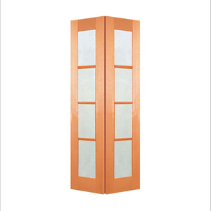 Woodcraft 2040 x 820 x 35mm Internal Bifold Door 4Lite Frosted Glass