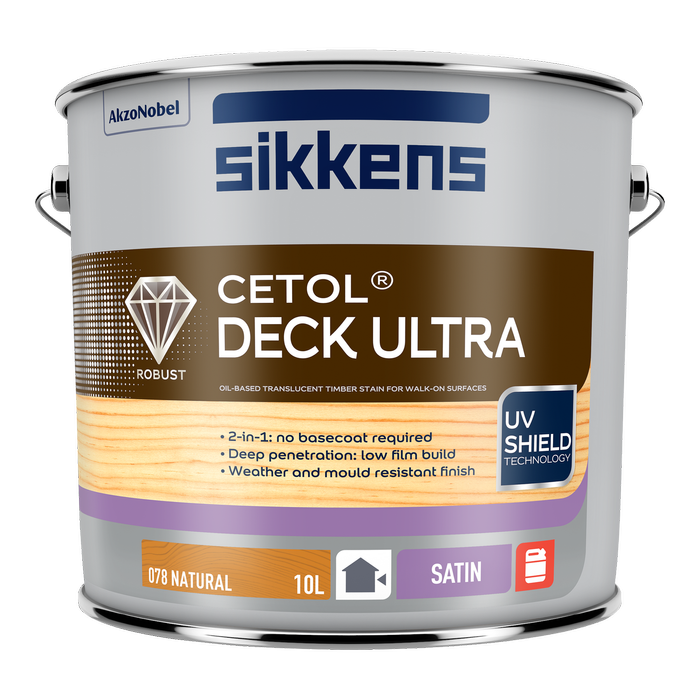 Sikkens 10L Natural Cetol Deck Ultra
