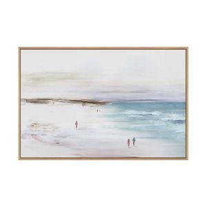 Artey | Summer Solitude III - Framed Canvas - Natural Frame - 80 x 120 cm