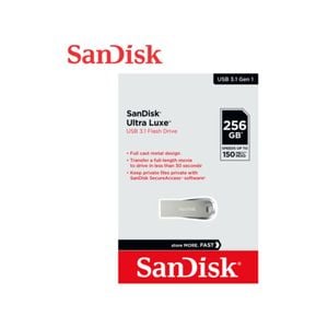 SanDisk  Ultra Luxe USB 3.1 Gen 1 Flash Drive 256GB - SDCZ74-G46 USB 3.1