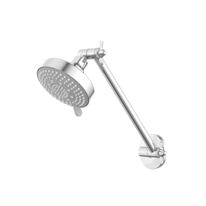 Flexispray  WELS 3 Star 9L/min Chrome Bermuda Hi-Rise Shower 3 Function