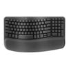 Logitech Wave Keys Ergonomic Wireless Keyboard - Graphite [920-012338]