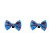 2x The Stubby Club Superman Dress Up Accessory Pet Dog Bowtie/Ribbon Neck/Collar