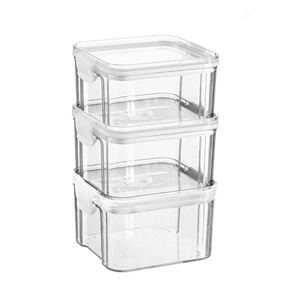 Argon Food Containers - 460ml - White - Pack Of 3