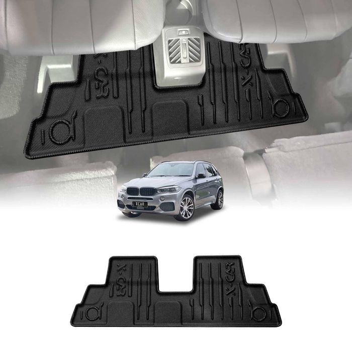 Third Row Floor Mat for BMW X5 F15 2013-2018  Car Waterproof Interior  Liner