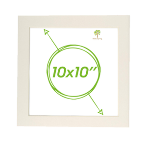 Picture Photo Mount - To Fit Frame Size 10 X 10" For Image Size 8 X 8"