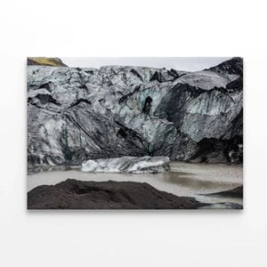 Iceberg on Iceland  Print 100% Australian Made 150 x 100cm  (Stretched)