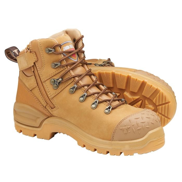 John Bull Size 5 Bronco 3.0 Zip Side Safety Boot 4996
