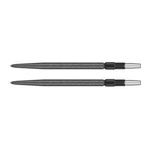 2PK Target Swiss SLK Dart Point Replacement Spare Accessory Tip 35mm Black