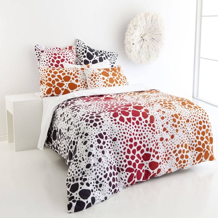 Shuteye Safari Red Quilt Cover Set + Euro Pillowcases - Double
