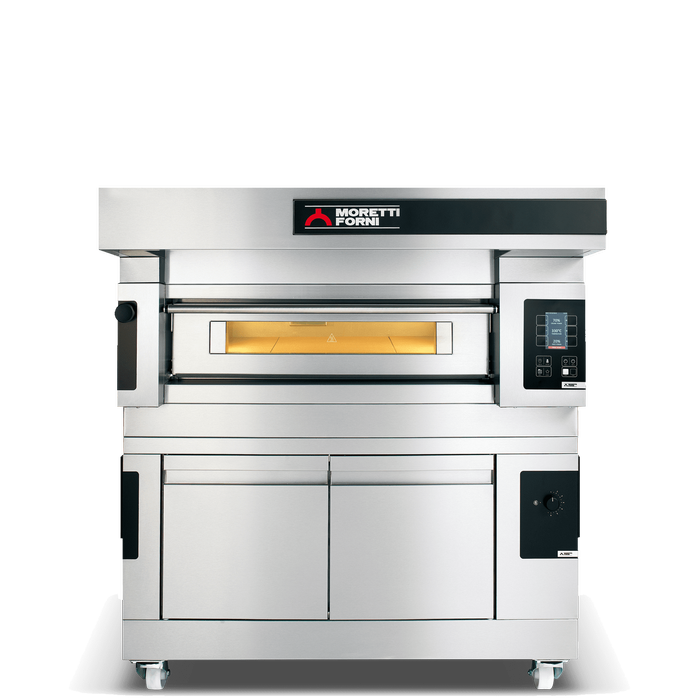 Moretti Forni Series Single Deck Bakery Oven On Prover - 3 X 60x40cm Tray - Comp S120e/1a/l
