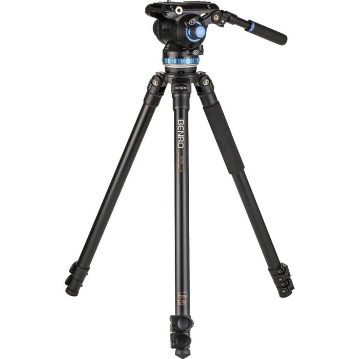 Benro Aluminum Single-tube Tripod With S8 Pro Fluid Video Head