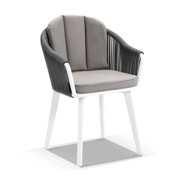 Alpine Outdoor Rope And Aluminium Dining Chair
