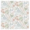 Wallpaper Wilma Blue Green