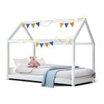 Artiss Wooden Bed Frame Kids House Single CASA