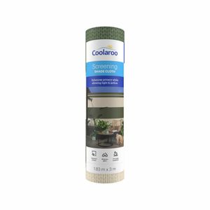 Coolaroo 1.83 x 3m Olive Green & Shell Amalfi Coast Screening Shade Cloth