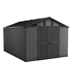 Keter Stronghold 10 x 15' (3.1 x 4.5m) Garden Shed - Grey