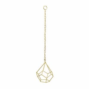 Jack Gold Geo Hanging Planter