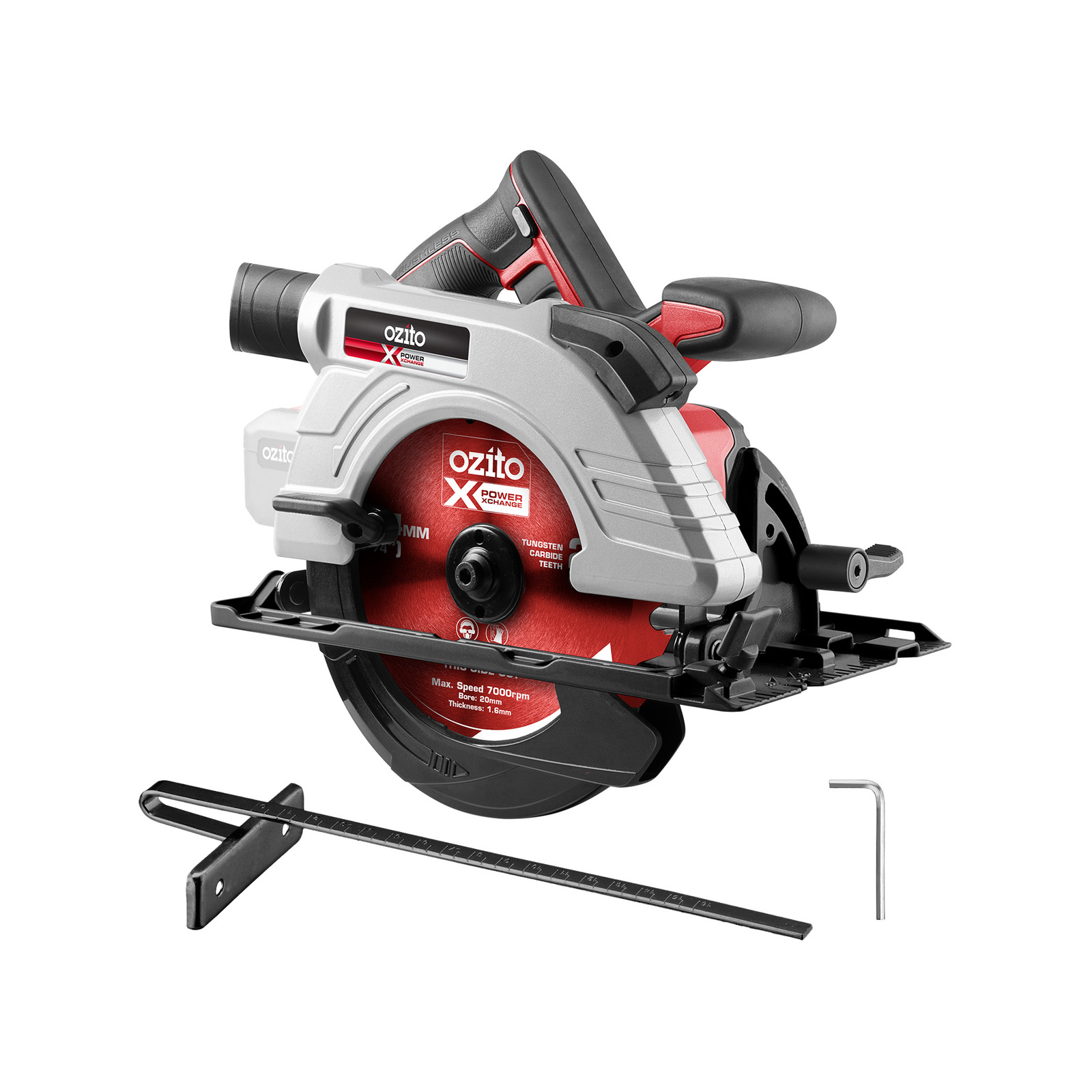 Ozito PXC 18V 184mm 7 Brushless Circular Saw Skin Only Bunnings Australia