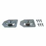 Adoored 5/16" Vertical Leg Plate - 2 Pack