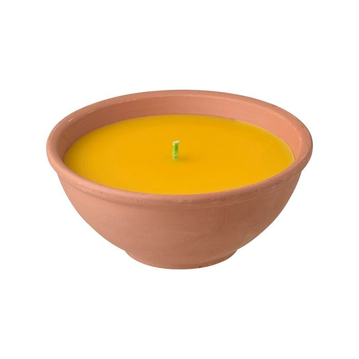 Pie Dish Citronella Tropical Strength Candle