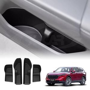 Car Door Side Storage Box Tray for Honda CR-V CRV 2023-Onwards Organizer Front and Rear Set of 4