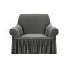 SOGA 1-Seater Grey Sofa Cover