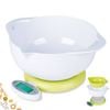 5Kg Electronic Kitchen Scale w/ 2 Bowl 1g Graduation Medicinal Tray Platform Scale