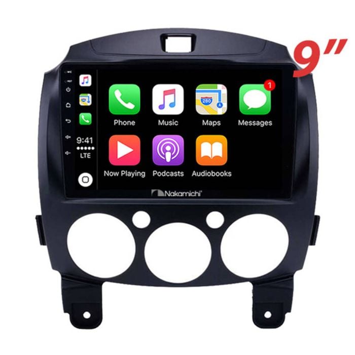 Nakamichi W9 Receiver To Suit Mazda 2 2007-2014