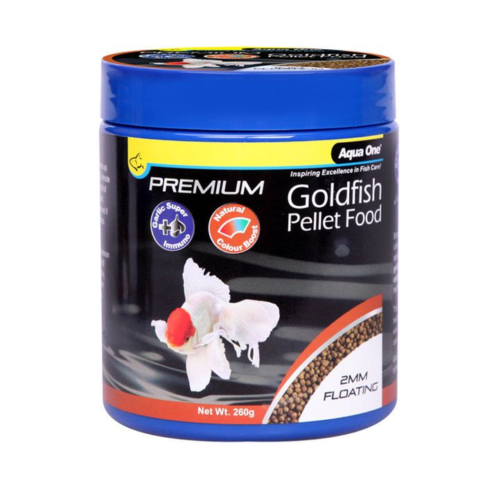 Aqua One Premium Goldfish Floating Pellets 260g (26211)