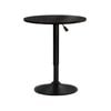 Artiss Bar Table Tables Kitchen Swivel Gas Lift Outdoor Round Metal Black
