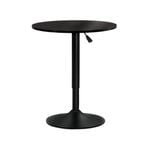Artiss Bar Table Tables Kitchen Swivel Gas Lift Outdoor Round Metal Black